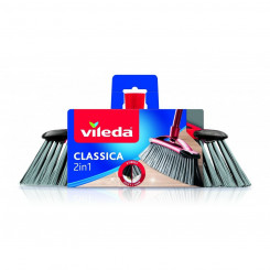 Запасная щетка для подметания Vileda Classica 2в1 полипропилен