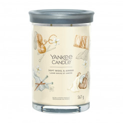 Ароматическая свеча Yankee Candle 567 г Шерсть и Янтарь