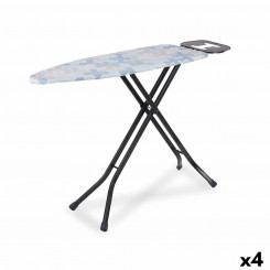 Ironing board Blue Beige Gray Metal Abstract 110 x 38 x 92 cm (4 Units)