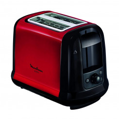 Toaster Moulinex LT260D11X 850 W Red Black 850 W