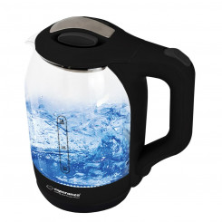 Чайник Esperanza EKK025K Черный Разноцветный Стекло Пластик 1500 Вт 1,7 л