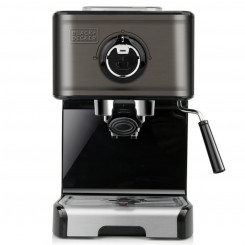 Ручная экспресс-кофемашина Black & Decker ES9200010B 1,2 л, черная, 1200 Вт, 2 чашки