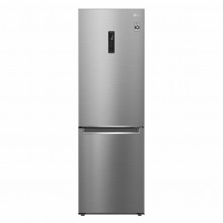 Комбинированный холодильник LG GBB71PZDMN Steel (186 х 60 см)