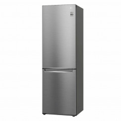 Комбинированный холодильник LG GBB61PZJMN Нержавеющая сталь (186 х 60 см)