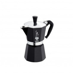 Italian Coffee Pot Bialetti 4951 Black Aluminium 1 Cup