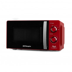 Microwave oven Orbegozo 17675 OR Red Multicolor 700 W 20 L
