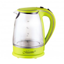 Water jug Feel Maestro MR-064 Green Transparent Glass 2000 W 1.7 L