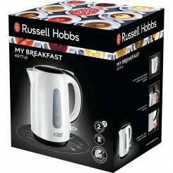 Чайник Russell Hobbs 25070-70 Белый Черный Пластик 2200 Вт 1,7 л