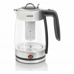 Kettle and Electric Teapot Haeger EK-22F.020A Stainless steel White 2200 W