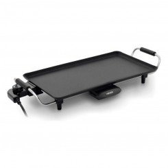 Steel grill with smooth coating Haeger GR-200.010A Black 2000 W