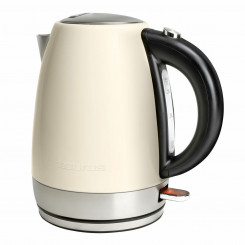 Water jug Taurus 958526000 1.7 L 2200W Creamy Stainless steel Plastic 2200 W 1.7 L
