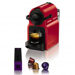 Capsule coffee machine Krups Nespresso Inissia XN100510 0.7 L 19 bar 1270W Plastic Red 700 ml 800 ml 1 L (Capsule coffee machine)