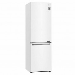 Комбинированный холодильник LG GBP31SWLZN Белый (186 х 60 см)
