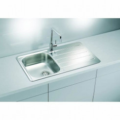 Stradour single bowl sink with drain
