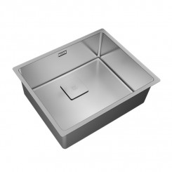 Sink with One Sink Teka Flexlinea RS15 50.40 Stainless steel