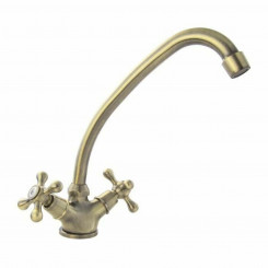 Mixer with two handles Rousseau Beverley Stainless steel Brass