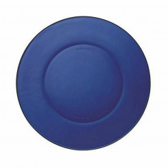 Dessert dish Lys saphir Blue (ø 19 x 2 cm)