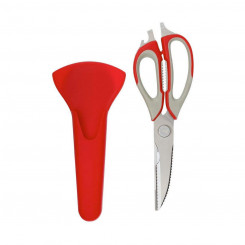 Scissors 5five Multi-use Stainless steel ABS (24 x 9 x 2 cm)