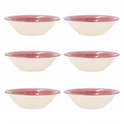 Kauss Quid Vita Pink Ceramic 6 ühikut (18 cm)