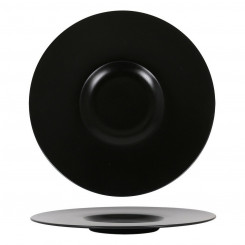 Плоская тарелка Neat Porcelain Black (Ø 30 см)