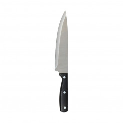 Кухонный нож Черный Нержавеющая сталь ABS (20 см)