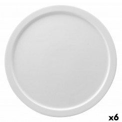 Pizza Plate Ariane Prime Ceramic White Ø 32 cm (6 Units)