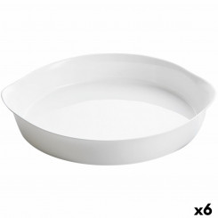 Форма для духовки Luminarc Smart Cuisine круглая белая Ø 28 см (6 шт.)