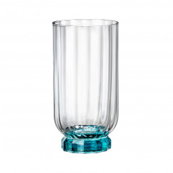 Set of glasses Bormioli Rocco Florian Blue 6 Units Glass 430 ml