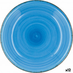 Sügav plaat Quid Vita Blue Ceramic (ø 21,5 cm) (12 ühikut)