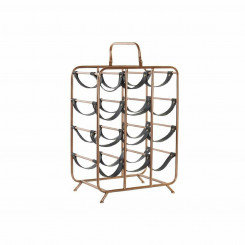 Bottle rack DKD Home Decor Metal Copper Polyurethane (37 x 23.5 x 54 cm)