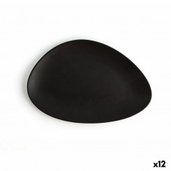 Плоская тарелка Ariane Antracita Triangular Ceramic Black (Ø 21 см) (12 шт.)