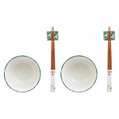 Sushi Set DKD Home Decor (25 x 25 x 6,5 cm) (6 pcs)