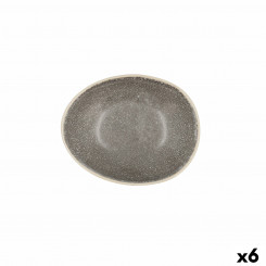 Миска Bidasoa Gio 15 x 12,5 x 4 см Керамический Серый (6 шт.)