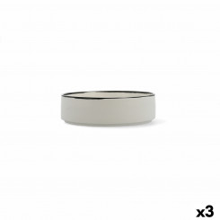 Bowl Ariane Vital Filo Ceramic White Ø 18 cm (3 Units)
