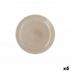 Плоская тарелка Ariane Porous Ceramic Beige Ø 27 см (6 шт.)