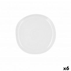 Плоская тарелка Ariane Earth Ceramic White Ø 27 см (6 шт.)