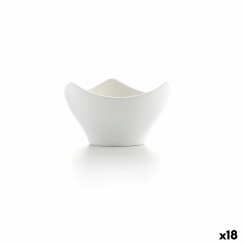 Bowl Ariane Alaska Mini 9 x 5,6 x 4,3 cm Ceramic White (18 Units)