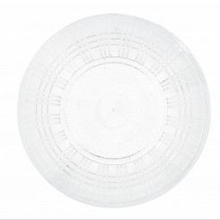 Тарелка плоская Quid Viba, прозрачная пластиковая (Ø 26 см) (12 шт. в упаковке)