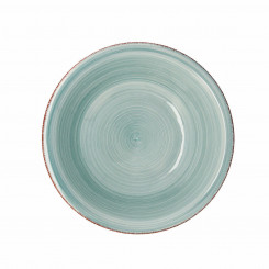 Salad Bowl Quid Vita Aqua Ceramic Blue (23 cm) (Pack 6x)