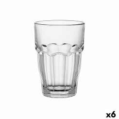 Klaas Bormioli Rocco Rock Bar läbipaistev klaas 370 ml (6 ühikut)