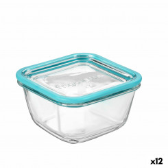 Square Lunch Box with Lid Bormioli Rocco Frigoverre Future Transparent 773 ml Glass (12 Units)