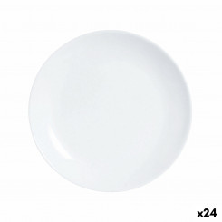 Десертное блюдо Luminarc Diwali White Glass 19 см (24 шт.)