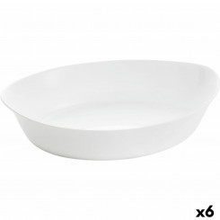 Сервировочное блюдо Luminarc Smart Cuisine Овал 32 x 20 см Белое стекло (6 шт.)