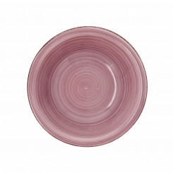 Salad Bowl Quid Vita Peoni Ceramic Pink (23 cm) (Pack 6x)