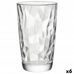 Glass Bormioli Rocco Diamond Transparent Glass (470 ml) (Pack 6x)