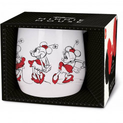 Cup with Box Minnie Mouse Ceramic 360 ml Black
