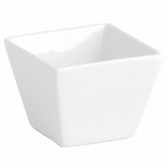 Snack tray Quid Chef Ceramic White (7,5 cm) (Pack 12x)