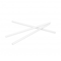 Reusable Straws Algon White Plastic 22 cm 25 Units