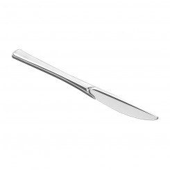 Knife Set Algon Silver Reusable 20 cm 50 Units