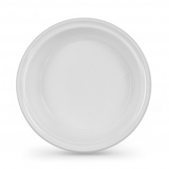 Набор многоразовых тарелок Algon Circular White 20,5 x 3 см Пластик 100 шт.